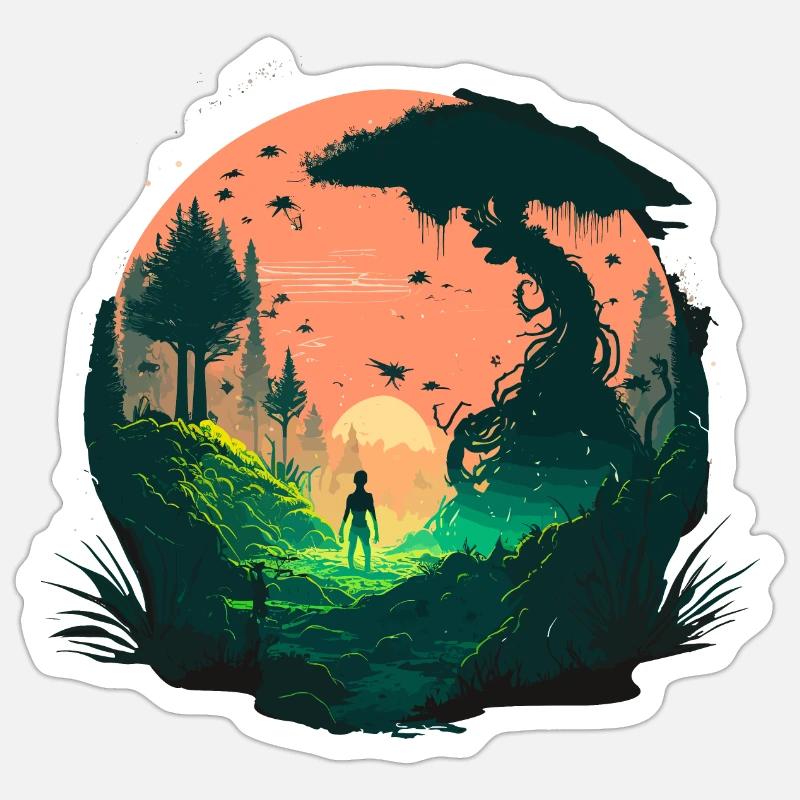 Sticker size S (10 x 10 cm) - 