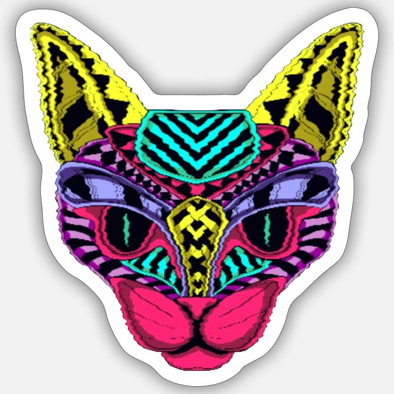 Sticker taille S (10 x 10 cm) -