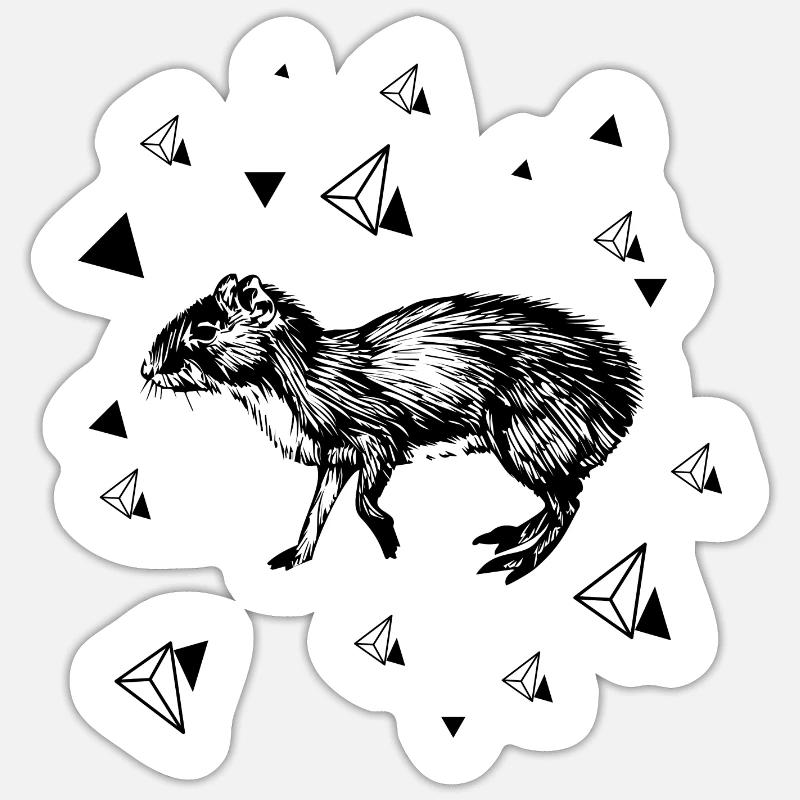 Sticker taille S (10 x 10 cm) - 