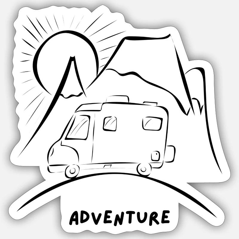 Sticker Größe S (10 x 10 cm) - 