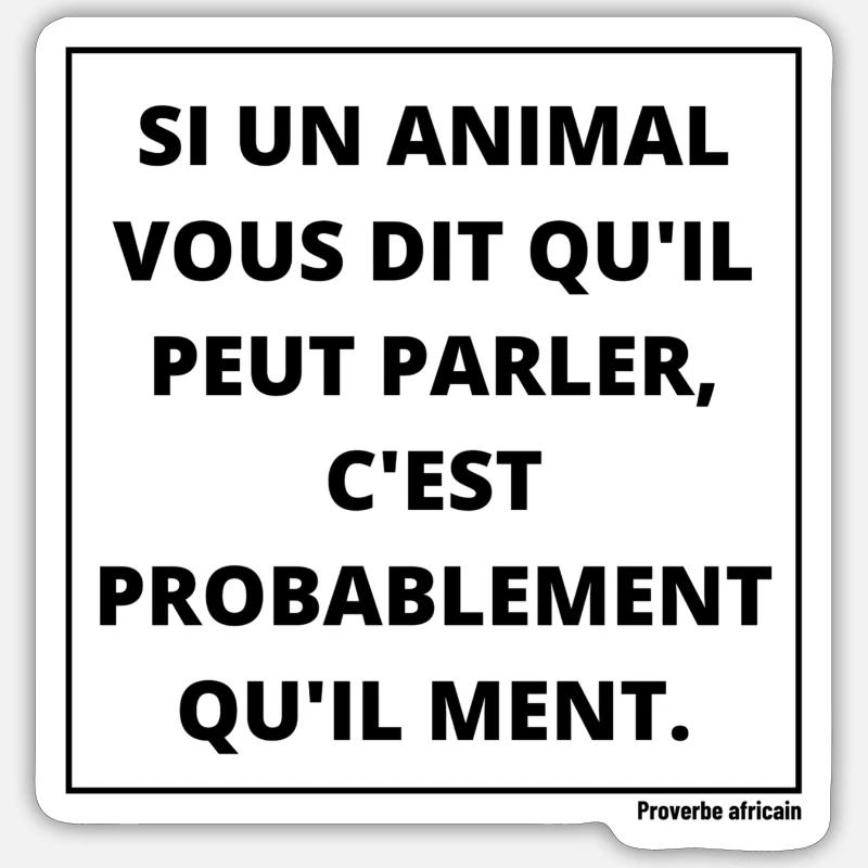 Sticker taille S (10 x 10 cm) -