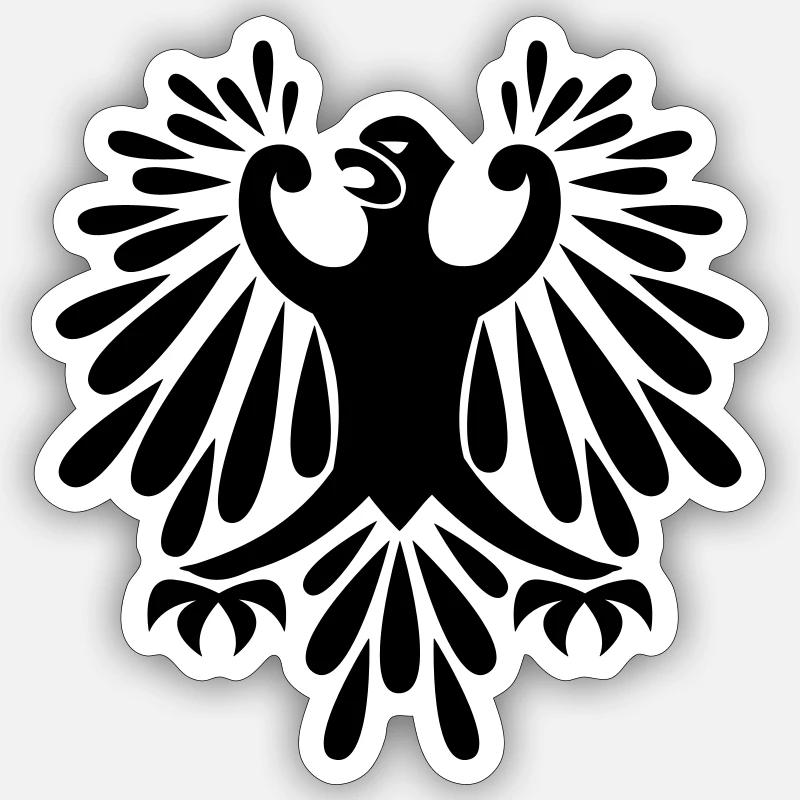 Adler Sticker Größe S (10 x 10 cm)