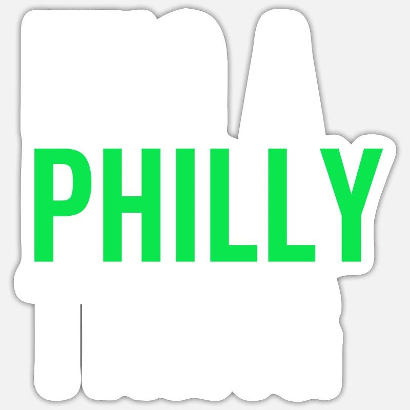 It's a Philly Thing - Sticker size S (10 x 10 cm) - white matte