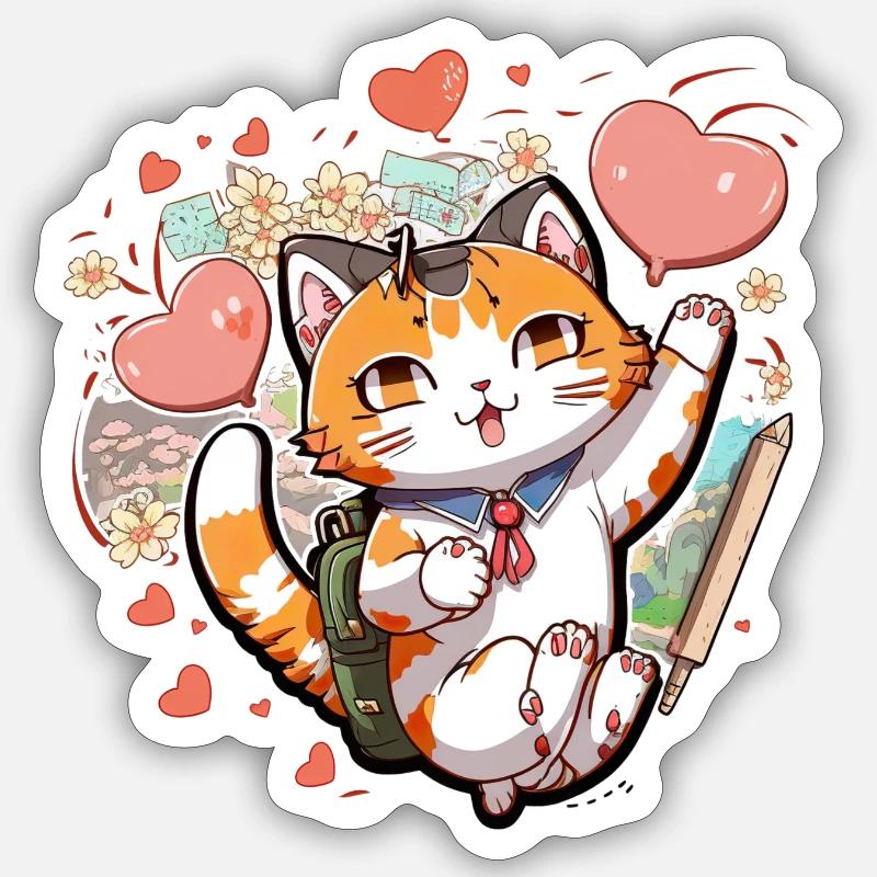Sticker taille S (10 x 10 cm) - 