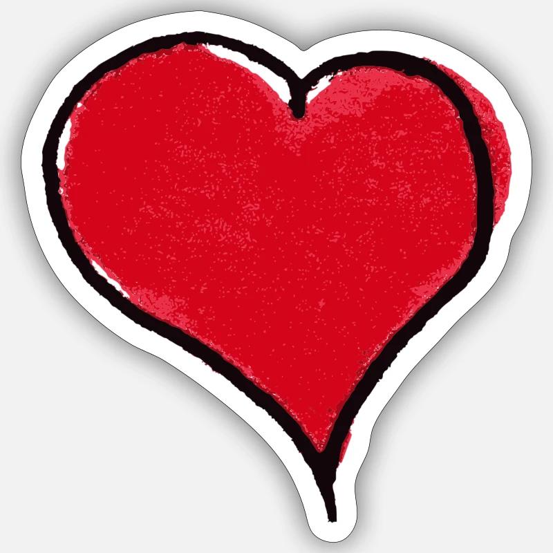 HERZELEIN Sticker size S (10 x 10 cm)