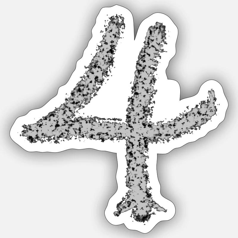Sticker Größe S (10 x 10 cm) - 