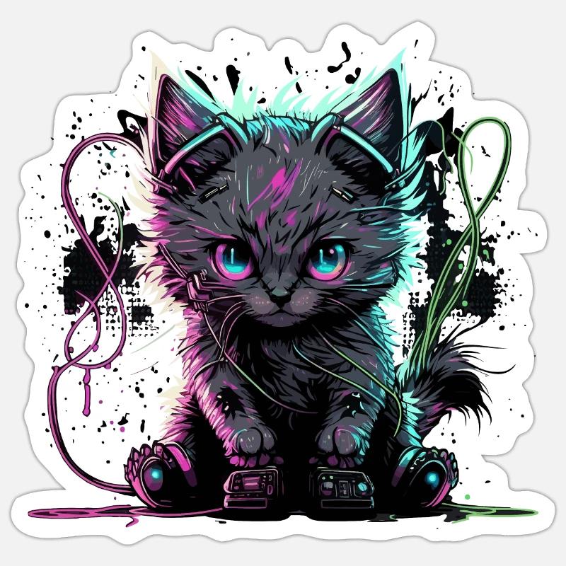 Sticker taille S (10 x 10 cm) - 