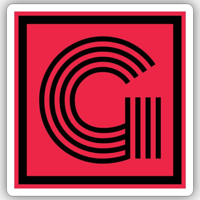 Pamplemousse Sticker taille S (10 x 10 cm)