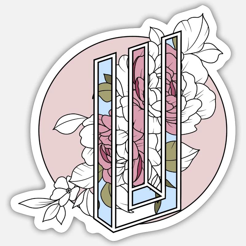 Rose Colored Boy Sticker taille S (10 x 10 cm)