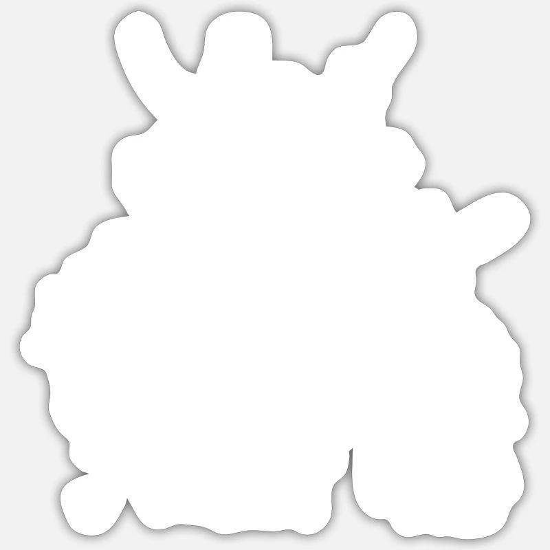 samurai Sticker size S (10 x 10 cm)