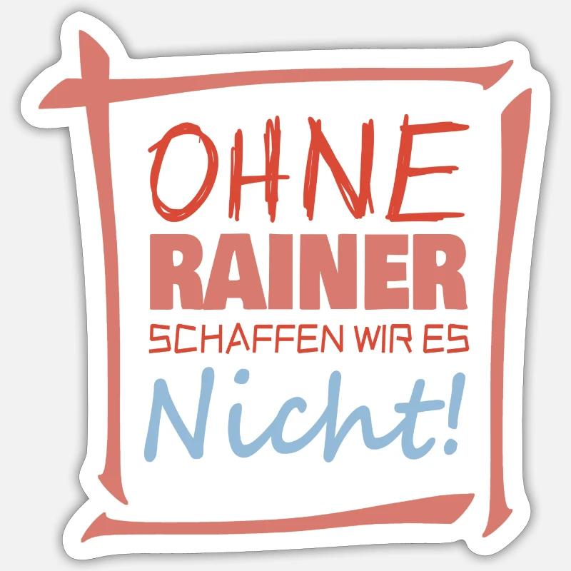Sticker Größe S (10 x 10 cm) - 