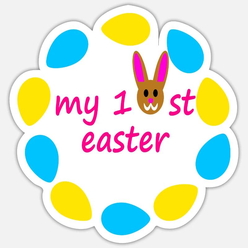 My first easter Sticker Größe S (10 x 10 cm)