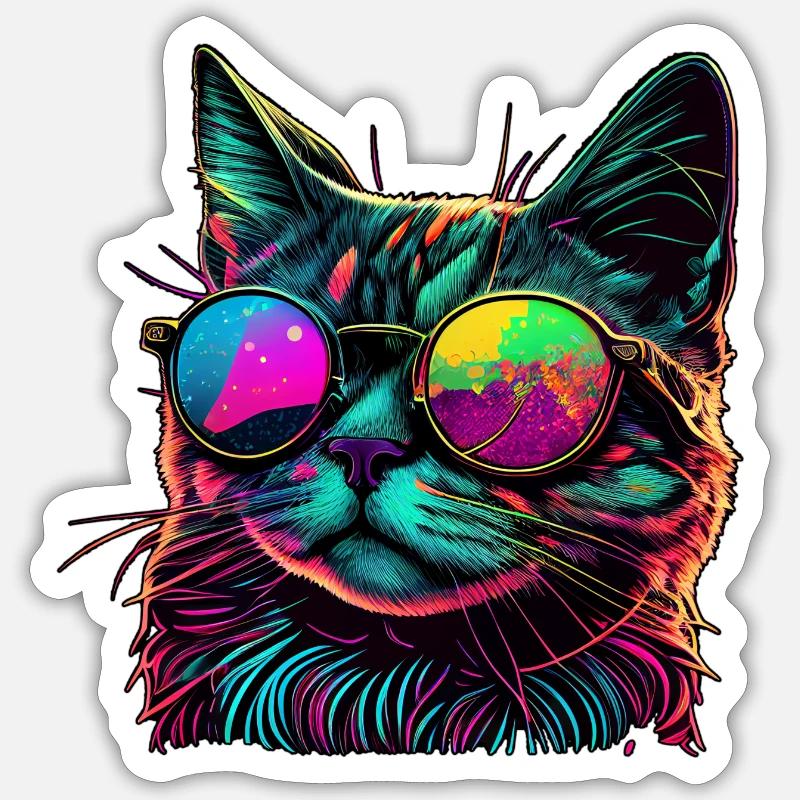 Sticker taille S (10 x 10 cm) - 