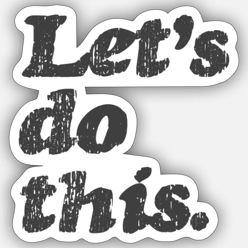 Sticker Größe S (10 x 10 cm) - 