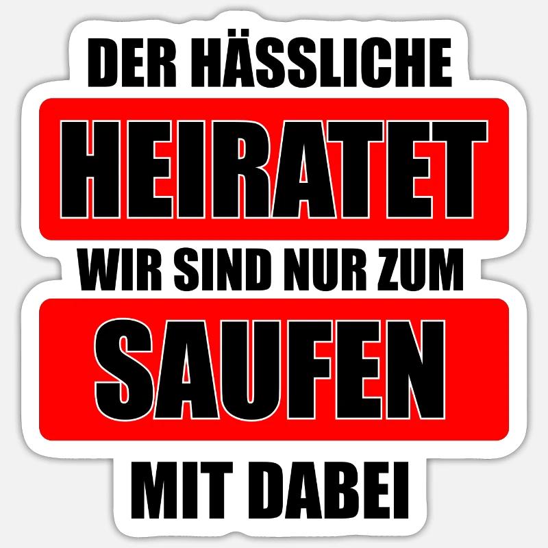 Sticker Größe S (10 x 10 cm) - 