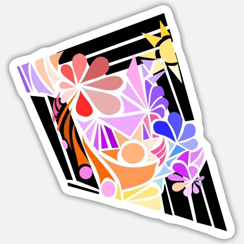 New Dimension 2 **** Sticker Größe S (10 x 10 cm)