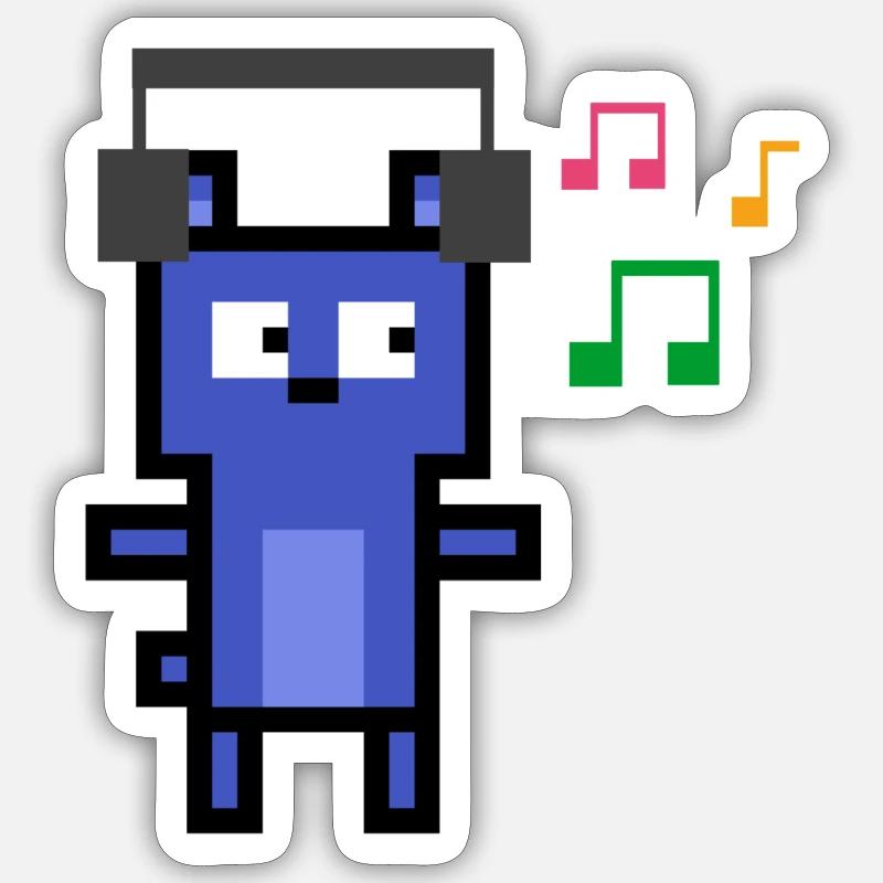 Sticker taille S (10 x 10 cm) - 