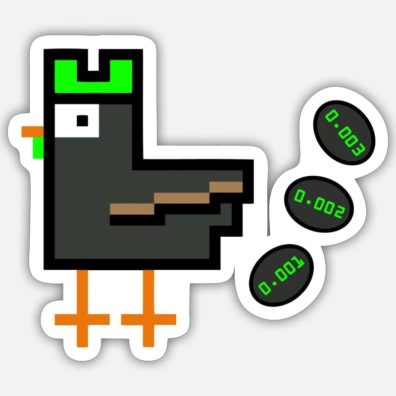 Sticker taille S (10 x 10 cm) - 