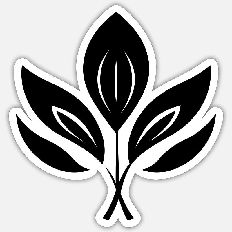 Flower Sticker size S (10 x 10 cm)