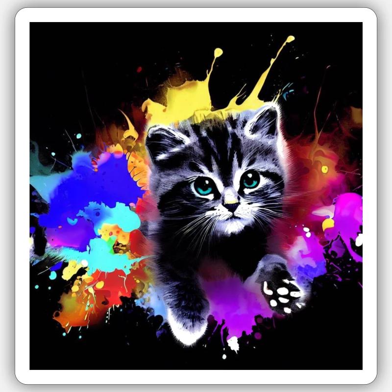 Sticker taille S (10 x 10 cm) - 