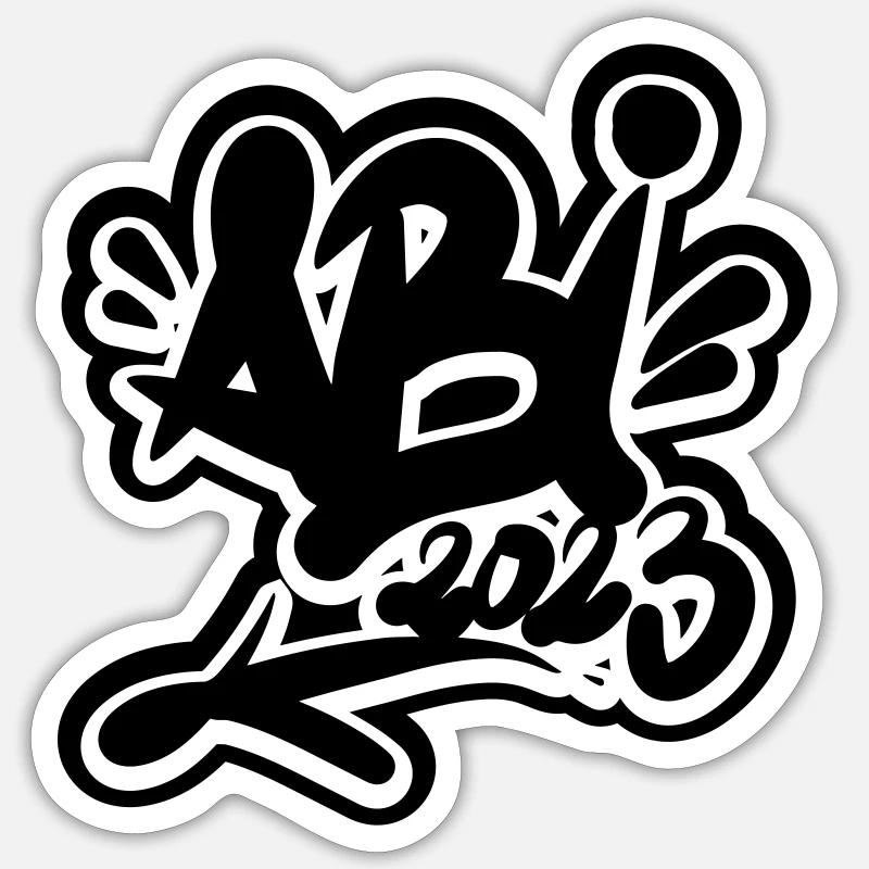 ABI 2023 - Sticker taille S (10 x 10 cm) - blanc mat
