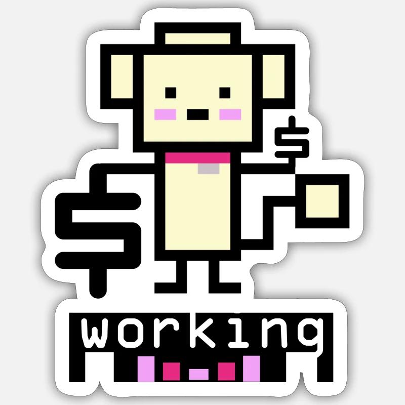 Sticker taille S (10 x 10 cm) - 