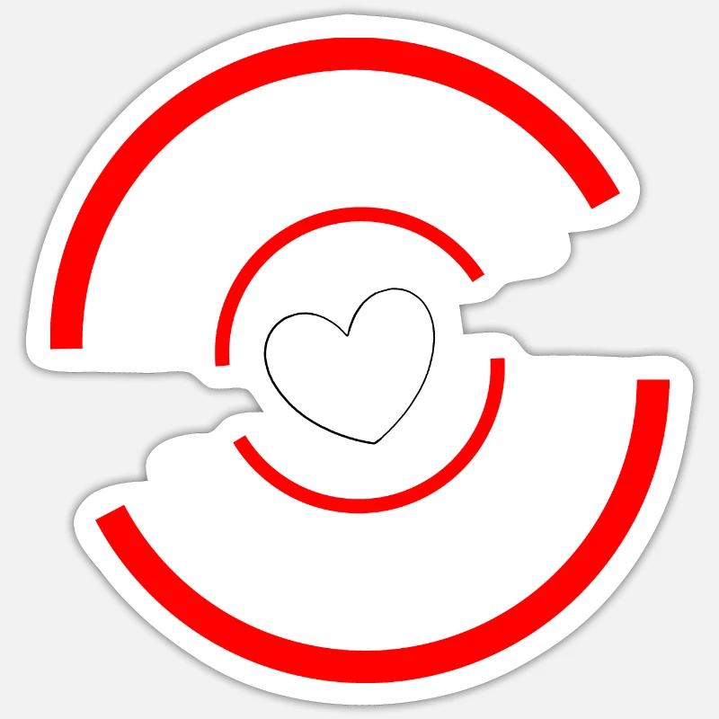 Sticker Größe S (10 x 10 cm) - 