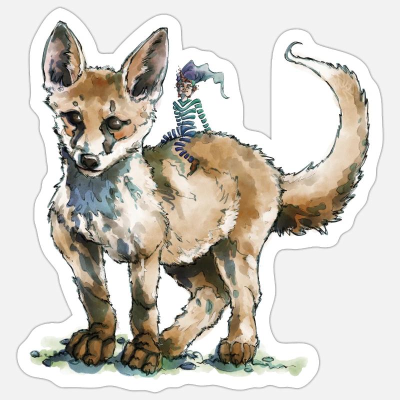 Sticker Größe S (10 x 10 cm) - 
