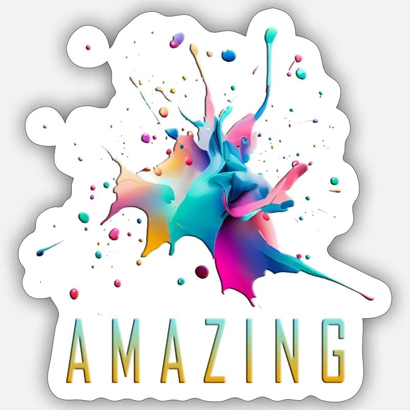 Sticker Größe S (10 x 10 cm) - 