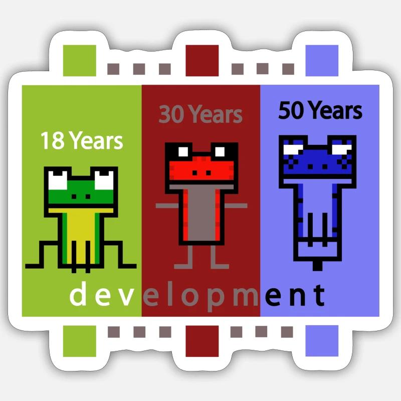 Sticker taille S (10 x 10 cm) - 