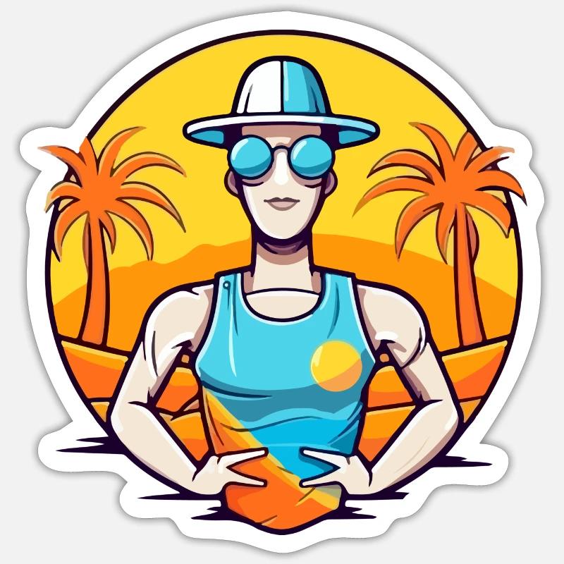 Sticker taille S (10 x 10 cm) - 