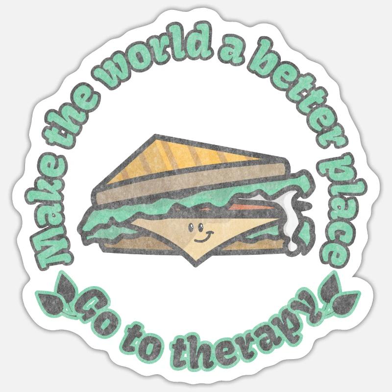 Make the world a better place Sticker size S (10 x 10 cm)