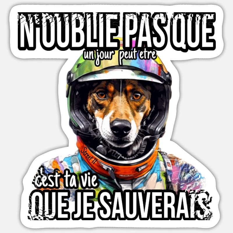 Sticker taille S (10 x 10 cm) - 