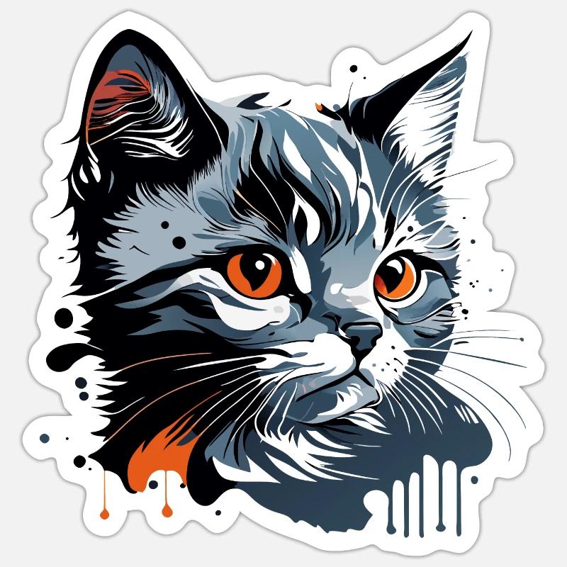Sticker taille S (10 x 10 cm) -
