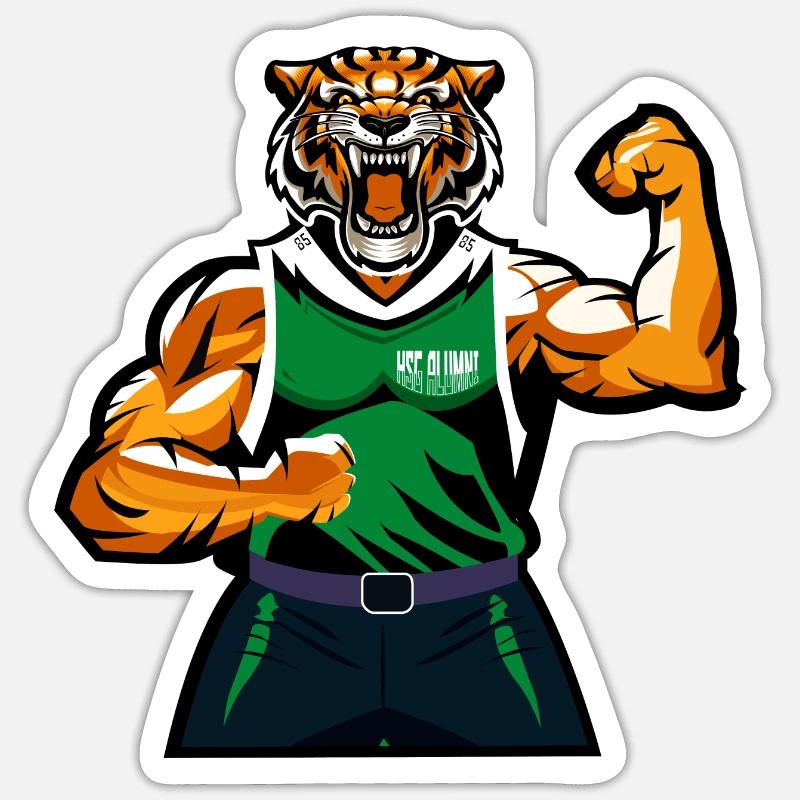 Sticker Größe S (10 x 10 cm) - 