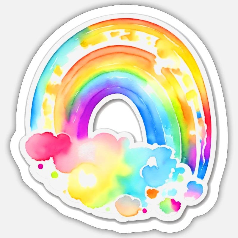 Regenbogen Sticker Größe S (10 x 10 cm)