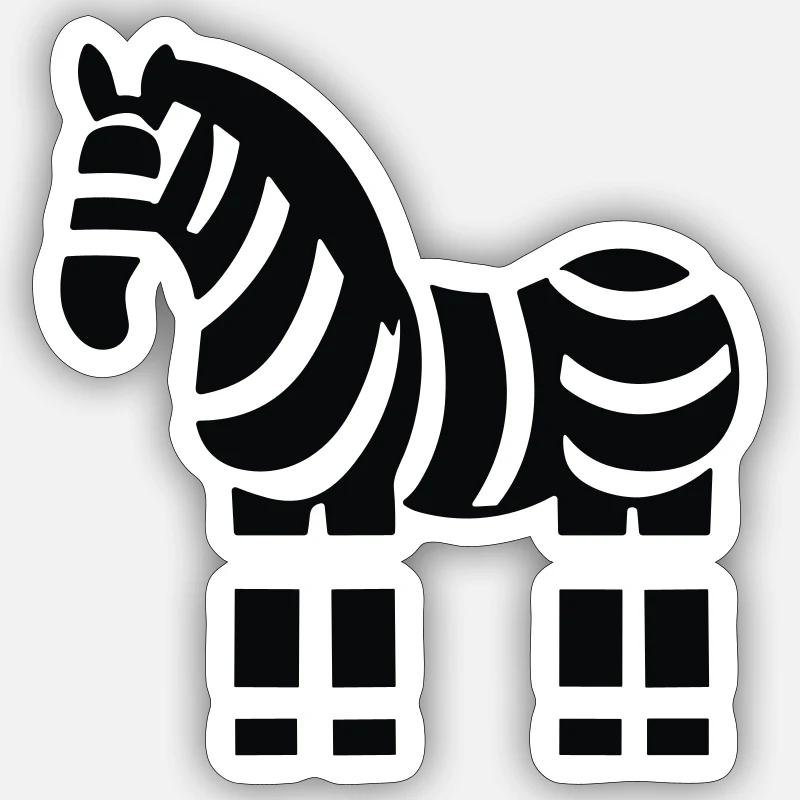 Sticker Größe S (10 x 10 cm) - 