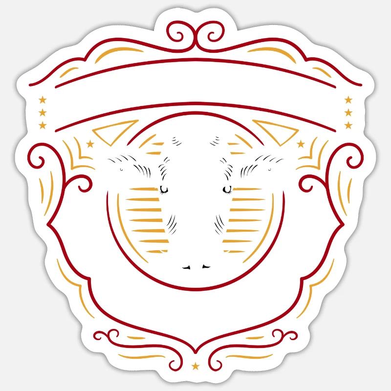 Beef Jerky ist - Sticker Größe S (10 x 10 cm) - Mattweiß