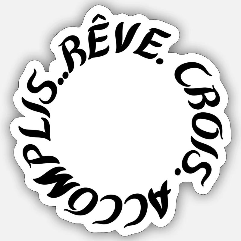 Sticker taille S (10 x 10 cm) - 