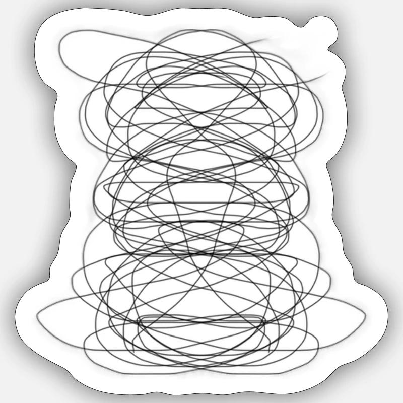 griffonner Sticker taille S (10 x 10 cm)