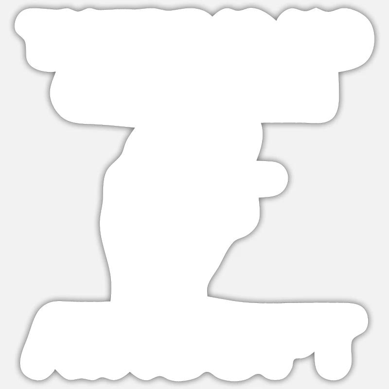Sticker Größe S (10 x 10 cm) - 