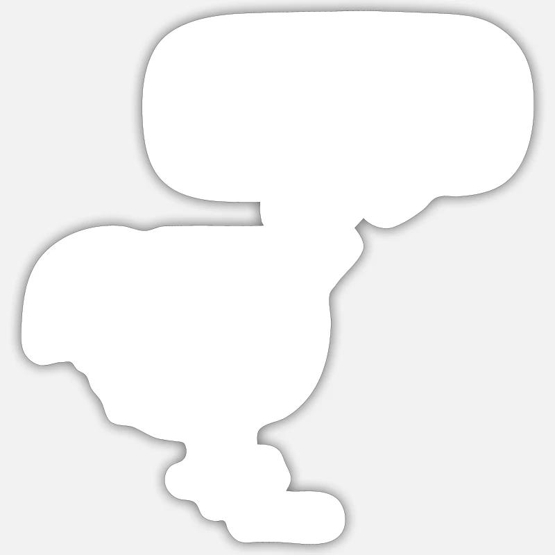 Sticker Größe S (10 x 10 cm) - 