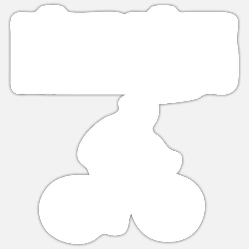 Sticker Größe S (10 x 10 cm) - 