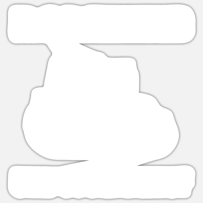 Sticker Größe S (10 x 10 cm) - 