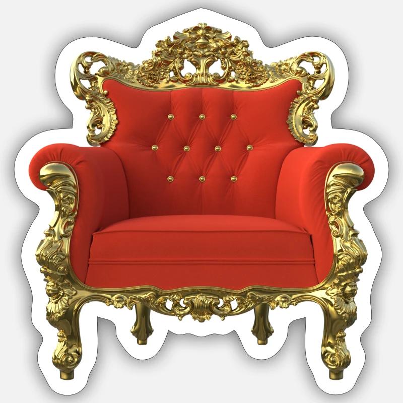 Président exécutif Sticker taille S (10 x 10 cm)