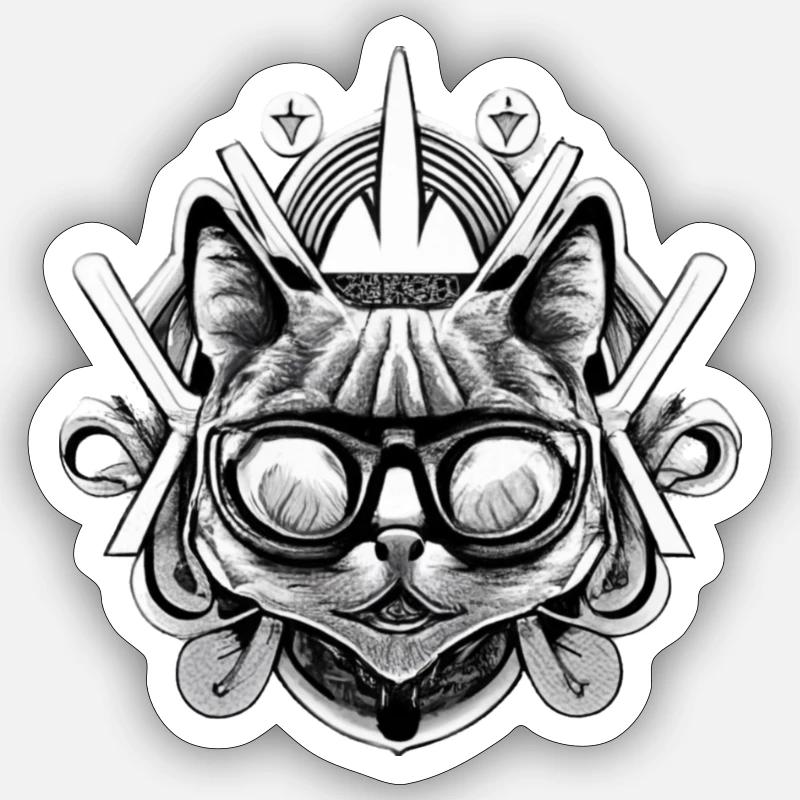 Sticker taille S (10 x 10 cm) - 