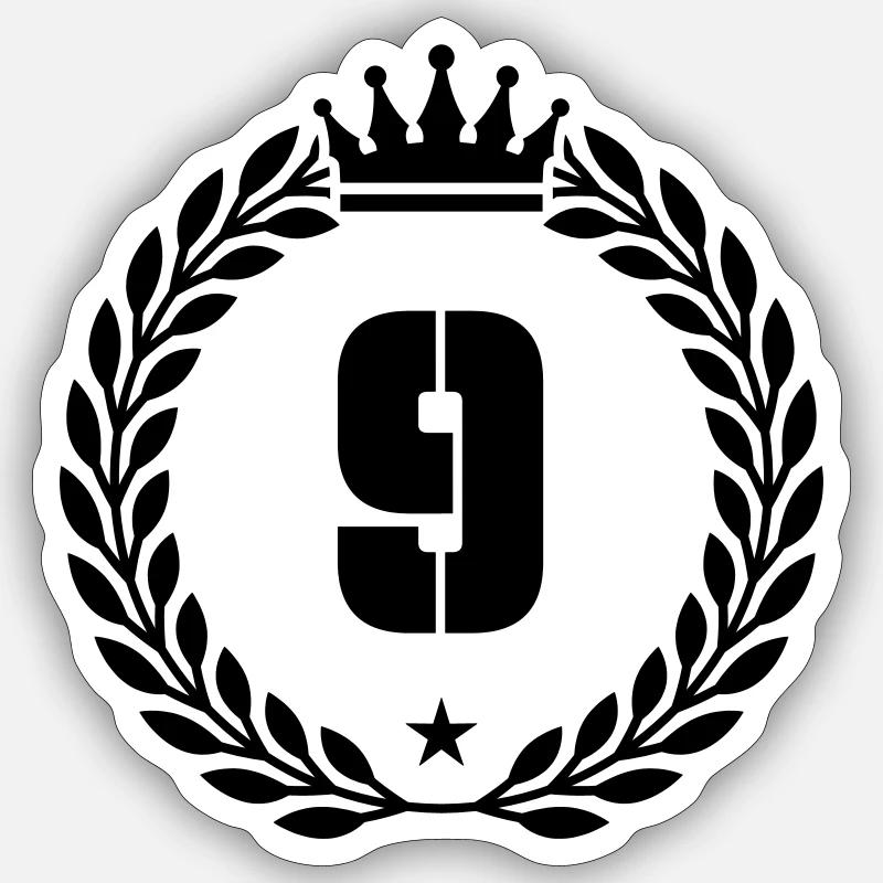 Sticker Größe S (10 x 10 cm) - 
