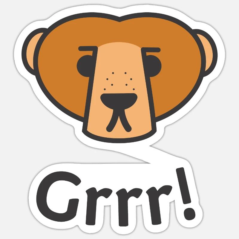 Sticker Größe S (10 x 10 cm) - 