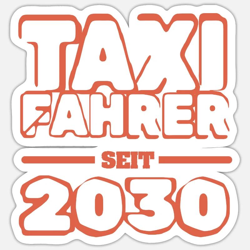 2030 - Sticker Größe S (10 x 10 cm) - Mattweiß