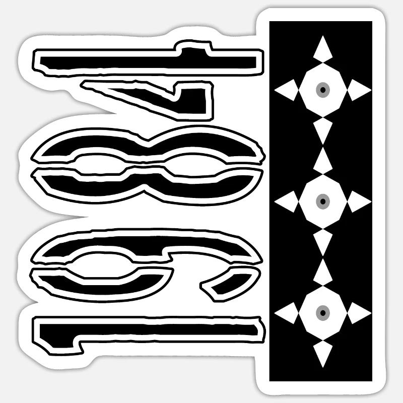 1984 mit Plot Überwachungskamera Sticker Größe S (10 x 10 cm)
